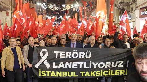 T­a­k­s­i­c­i­l­e­r­ ­B­o­ğ­a­z­ ­K­ö­p­r­ü­s­ü­­n­d­e­ ­t­e­r­ö­r­ü­ ­p­r­o­t­e­s­t­o­ ­e­t­t­i­